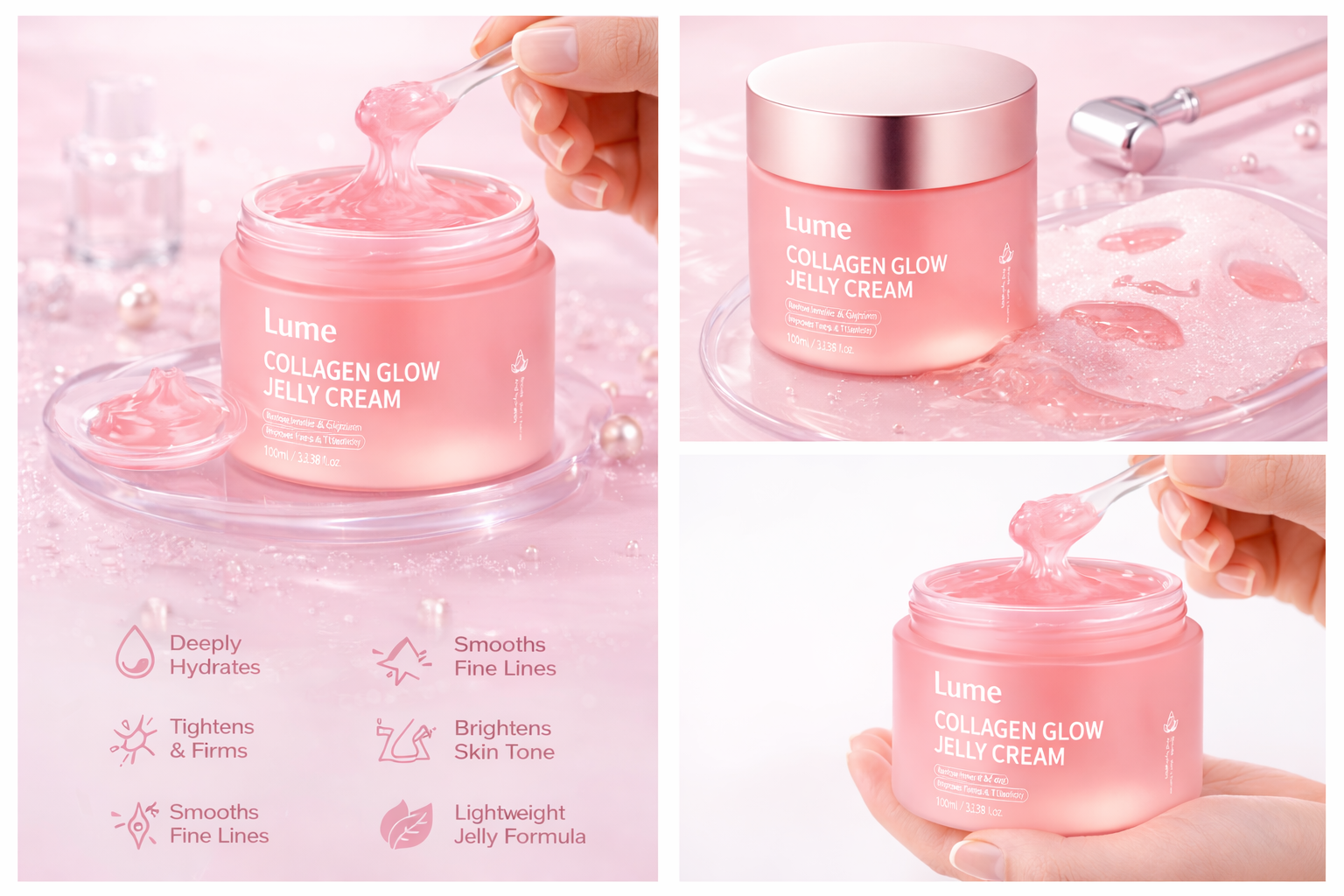 Lumé Collagen Glow Jelly Cream